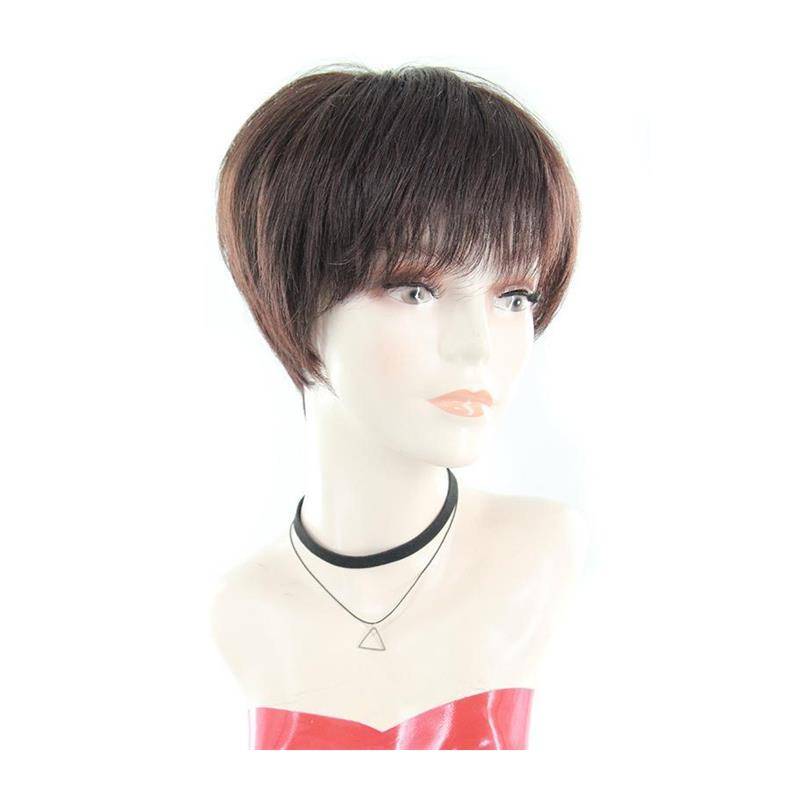 Xuchang manufacturer Korean version of Women's Wig short hair BOBO head top mechanism head hood