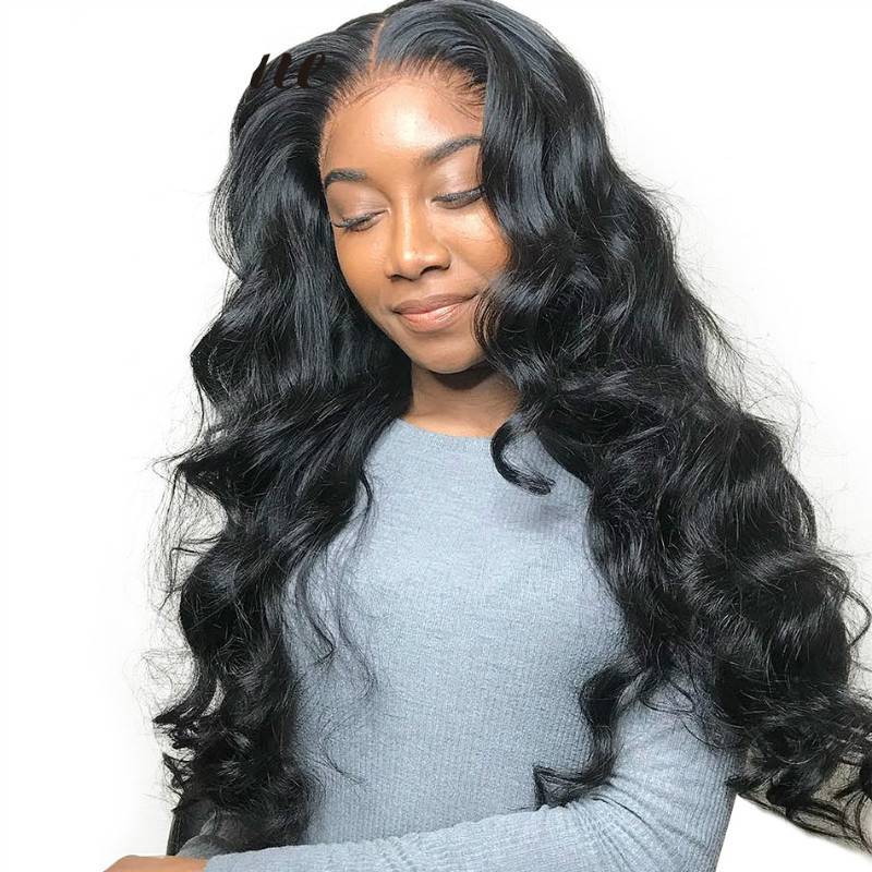 European and American wigs are divided into bangs long curly hair, big wavy chemical fiber wigs