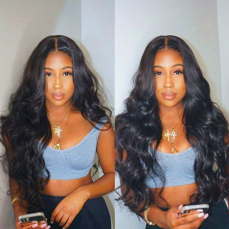 Cross -border e -commerce European and American wig female chemical long hair Africa medium black big black wavy long curly hair set spot