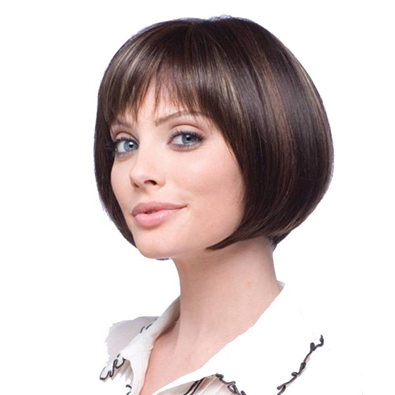 European and American fashion wig women's wigs bobo fluffy fiber female Poppy head fake short hair wig high temperature silk