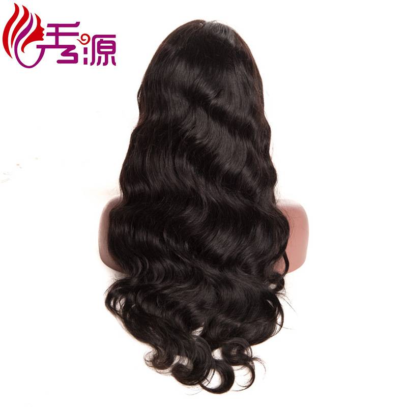 Wig all -lace head cover is natural color and smooth