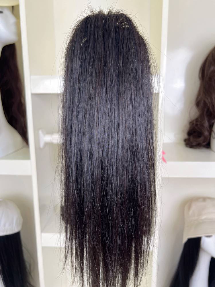 My own hair processing, hairpiece, hair end U -shaped half -headed strap, grabbing ponytail hair hoop hats