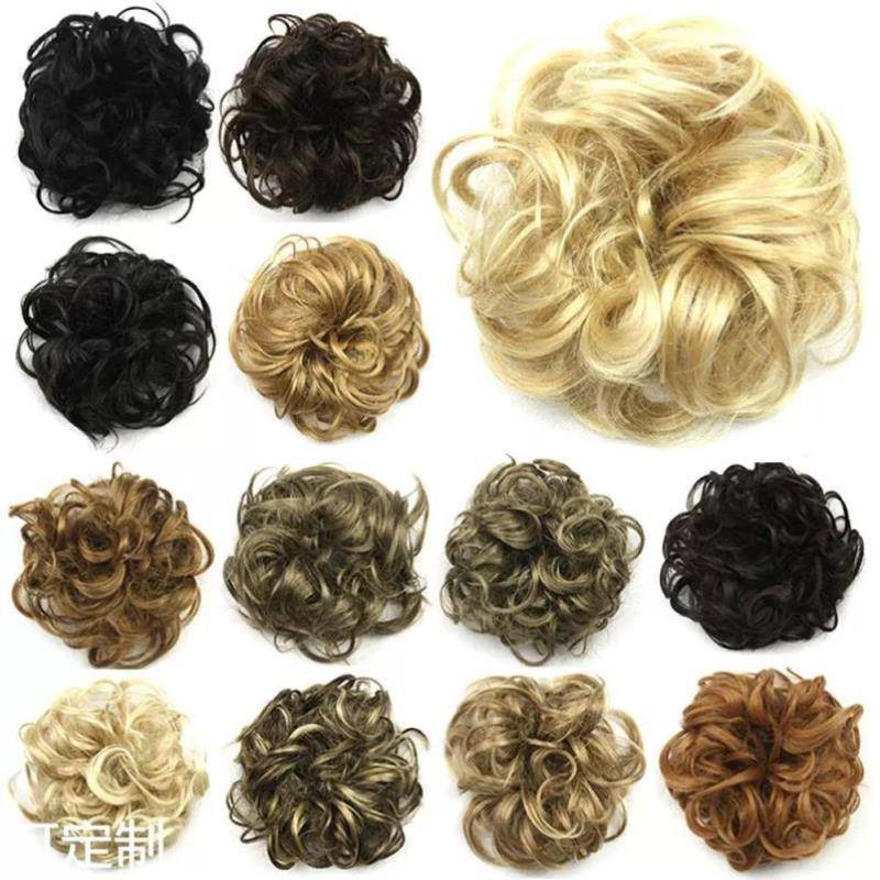 Style fashion hair circle high temperature silk 27 color optional headgear hair wig