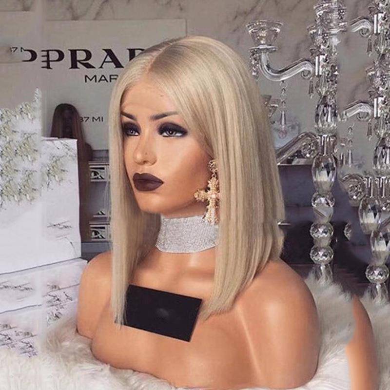 Genuine fashion short hair women's European and American popular hairstyle bobo head wig hairstyle eBay wig