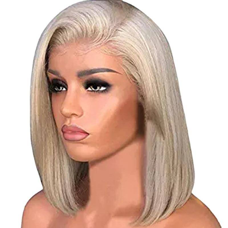 Genuine fashion short hair women's European and American popular hairstyle bobo head wig hairstyle eBay wig
