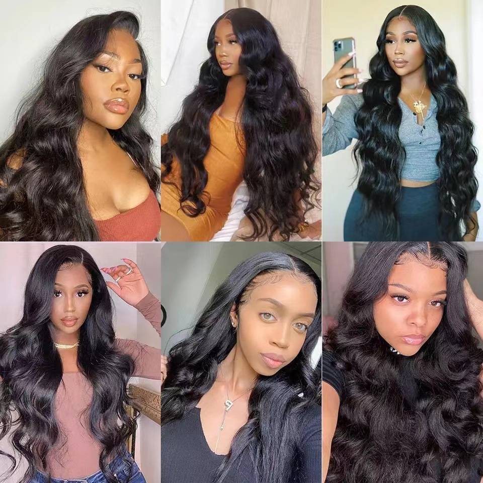 European and American new wig black long curl fluffy fluffy large rolls of European and American ladies African chemical fibrous hoods