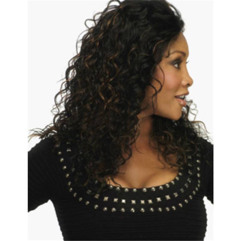 Cross -border e -commerce new product wig women European and American fashion long curly hair big waves of African chemical fibrous headset women spot