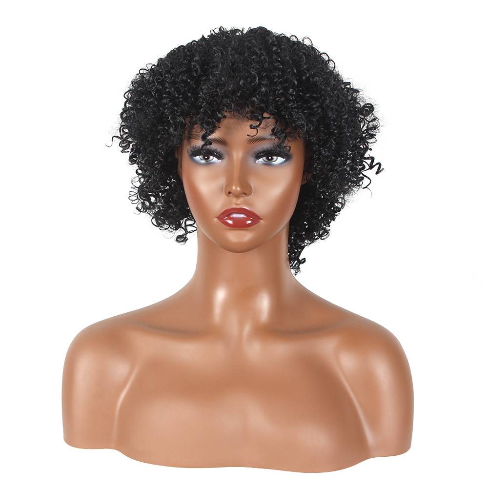 Headhop African small roll headhole kinky rolled wig head cover fluffy explosion of the head cover