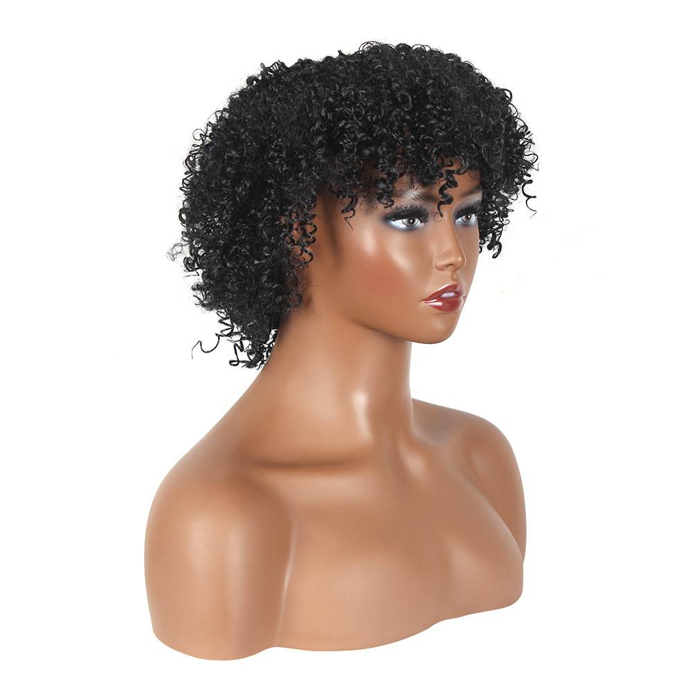 Headhop African small roll headhole kinky rolled wig head cover fluffy explosion of the head cover