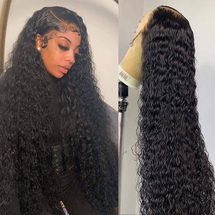 Amazon's new product European and American cross -border wig African small roll front lace mesh rose net wrapping soft rubber hood