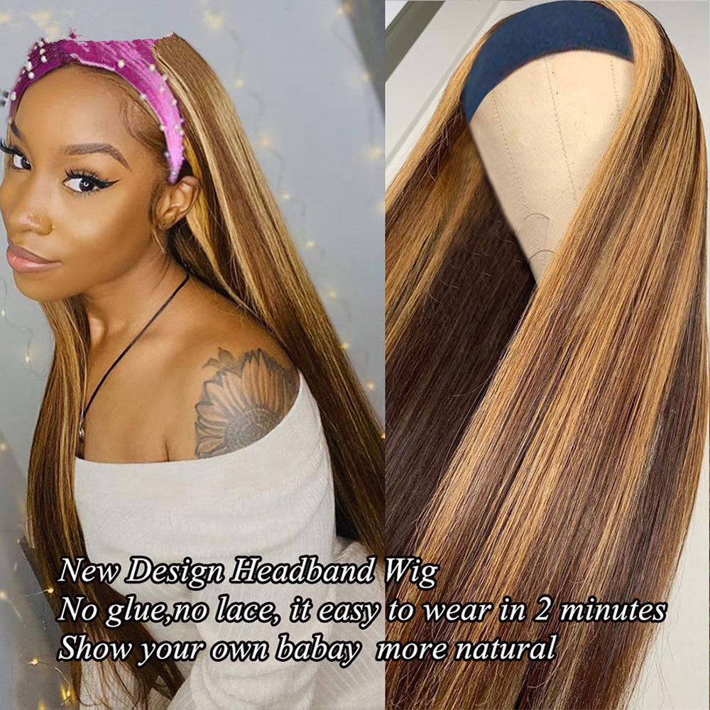 The new head with wig fibrous horn head sleeve Europe