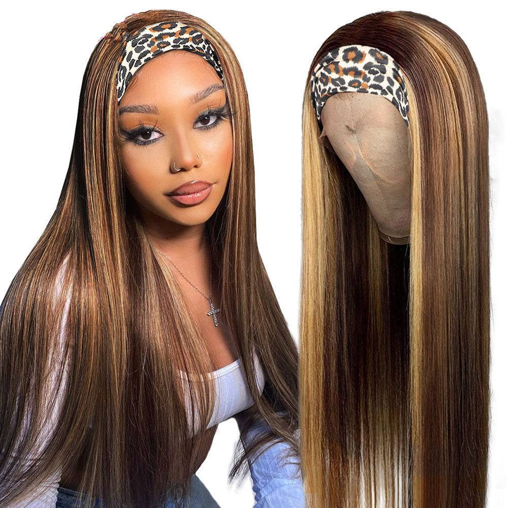 The new head with wig fibrous horn head sleeve Europe