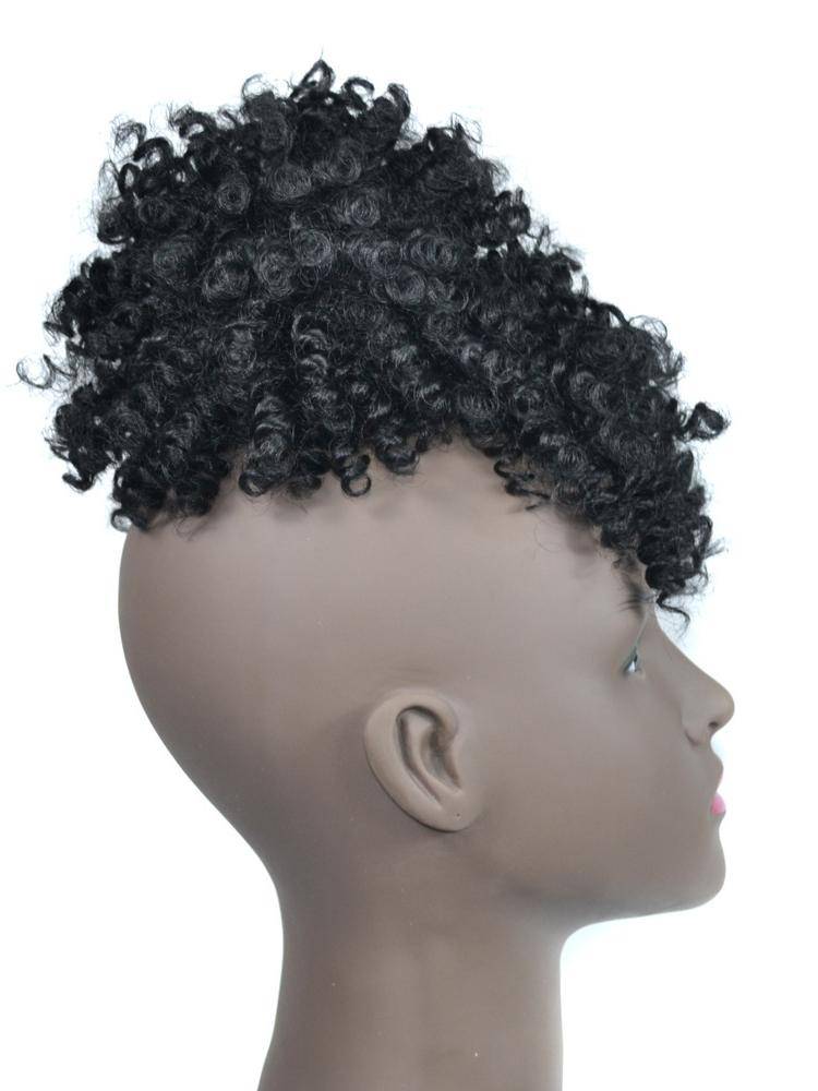 African wig hair bag bangs hairpin plus bangs wig bangs+hairpin exploded head curly hair