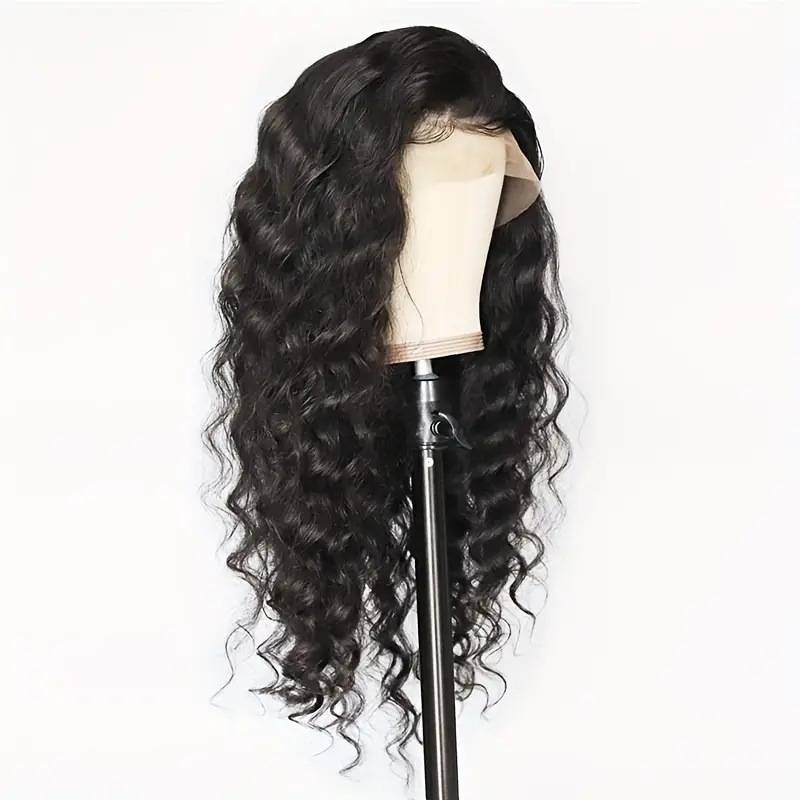European and American fashion cross -border wigs of African hot -selling lace water ripple curls full set