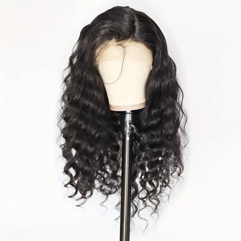 European and American fashion cross -border wigs of African hot -selling lace water ripple curls full set