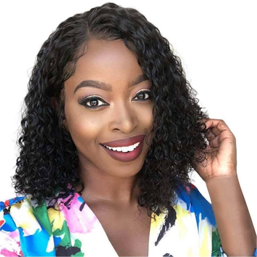 European and American wig Smooth -selling Tong African curly hair tube caterpillars fluffy short short hair full set