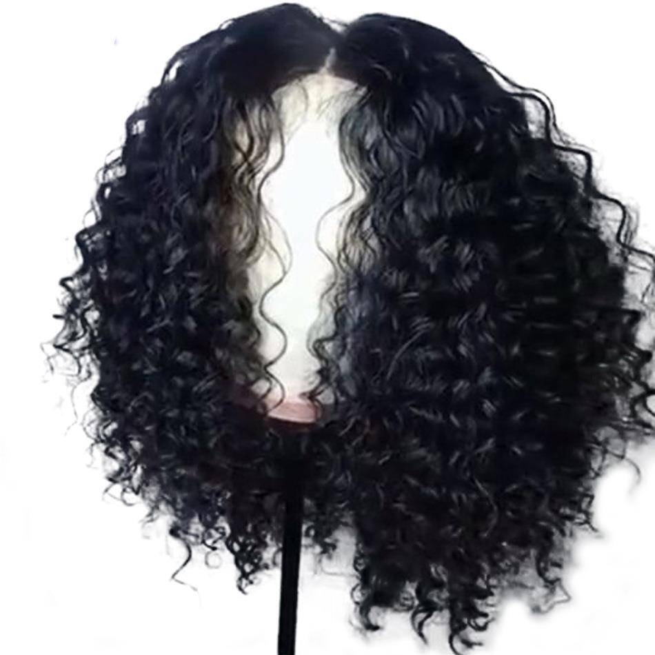 European and American wig Smooth -selling Tong African curly hair tube caterpillars fluffy short short hair full set