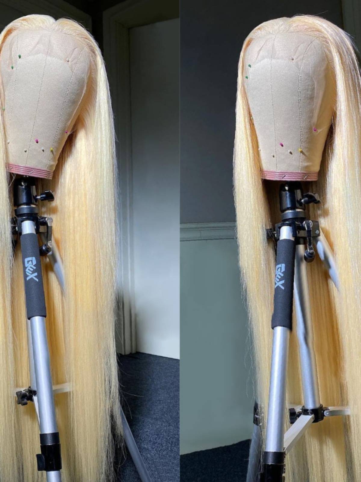Xuchang Lichang wig 613 front lace wig True headset net red recommended wig