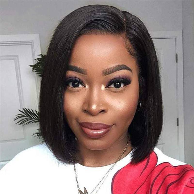 Speed Store Europe and the United States BOBO wiggle sheet Korean fashion trend women's side bangs wig manufacturers spot