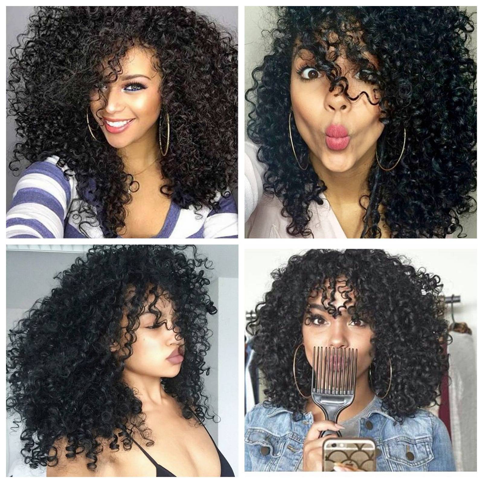 Xuchang wig manufacturer European and American wig female African curly hair fluffy explosive head medium curly hair chemical fiber hair