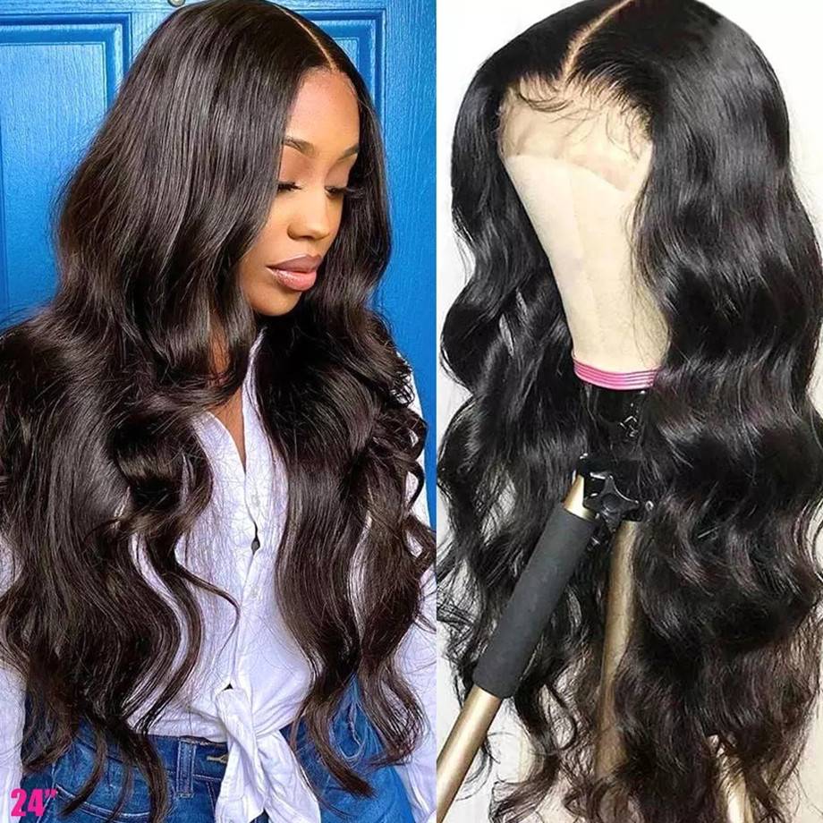 Factory Africa's female wavy long roll fake Ezo sends bangs naturally divided into European fakes to send beautiful mouths