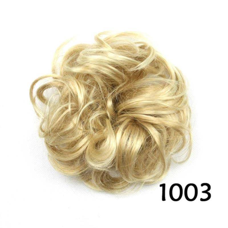 Style Fashion Hair Circle High temperature silk 27 color optional headdress hair with wig customization