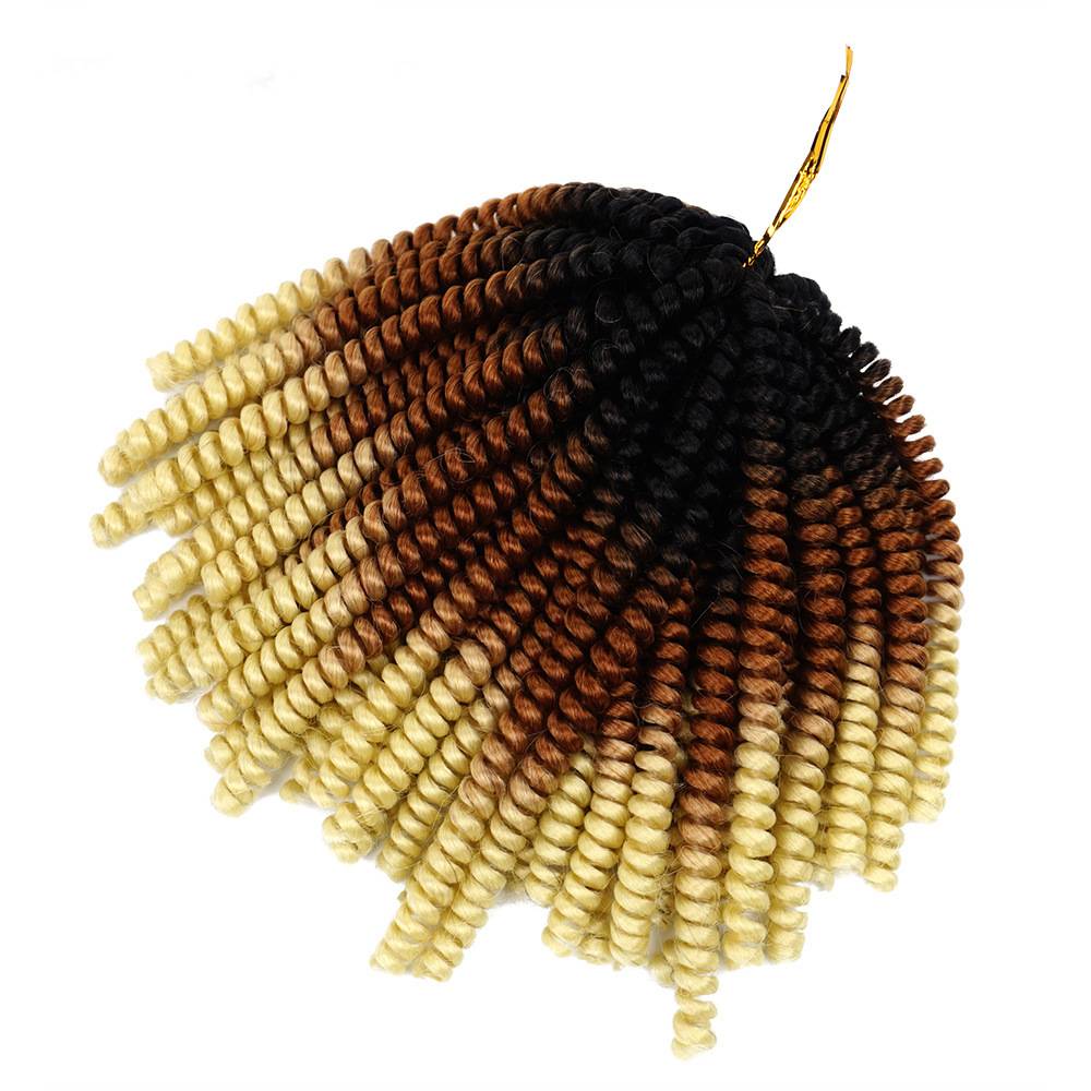 Wig color Spring Twist spring braid 110g European and American hook needle issuance