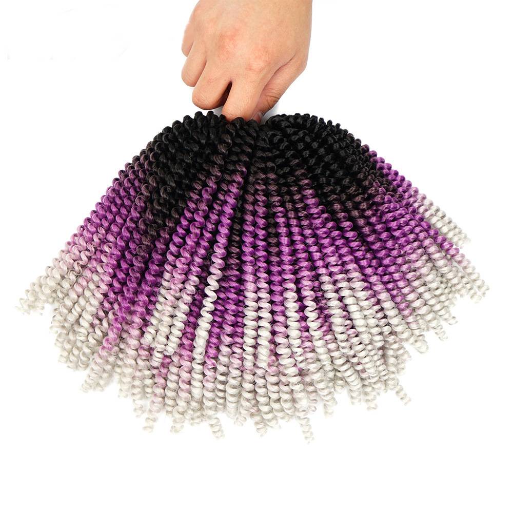 Wig color Spring Twist spring braid 110g European and American hook needle issuance