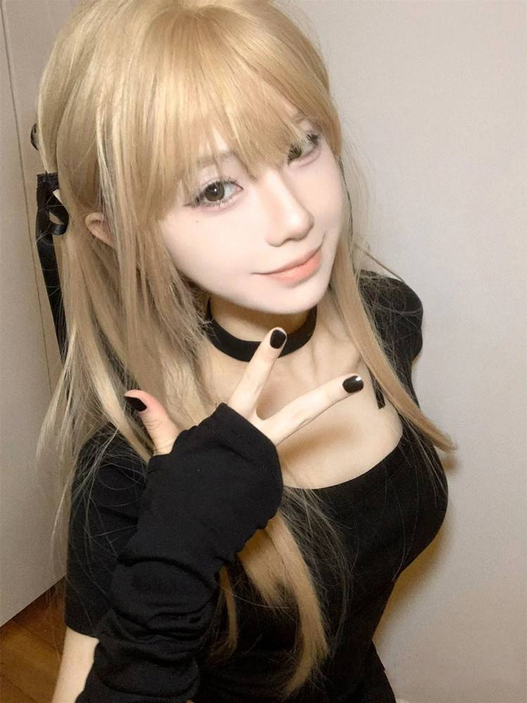 Wig Female Changli New Women's Group Essence Mihai Sand COS Japanese Girl Age Murder -reduced Universal Gold Wig