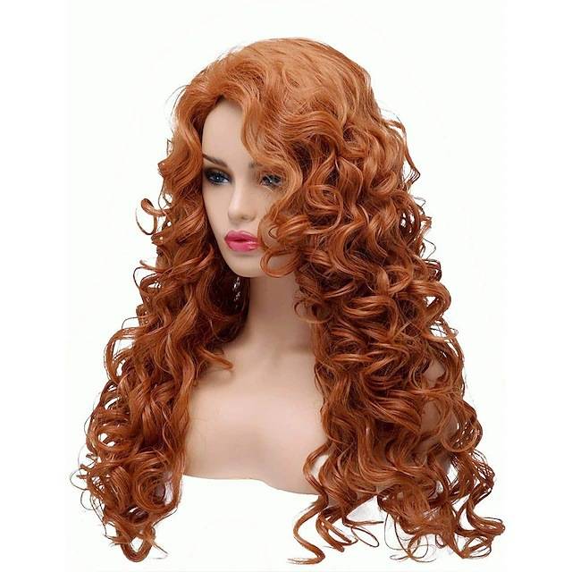 New product bravery Legendary Melida Princess Melida's same wigs of instant noodles long curly curly Halloween cosplay