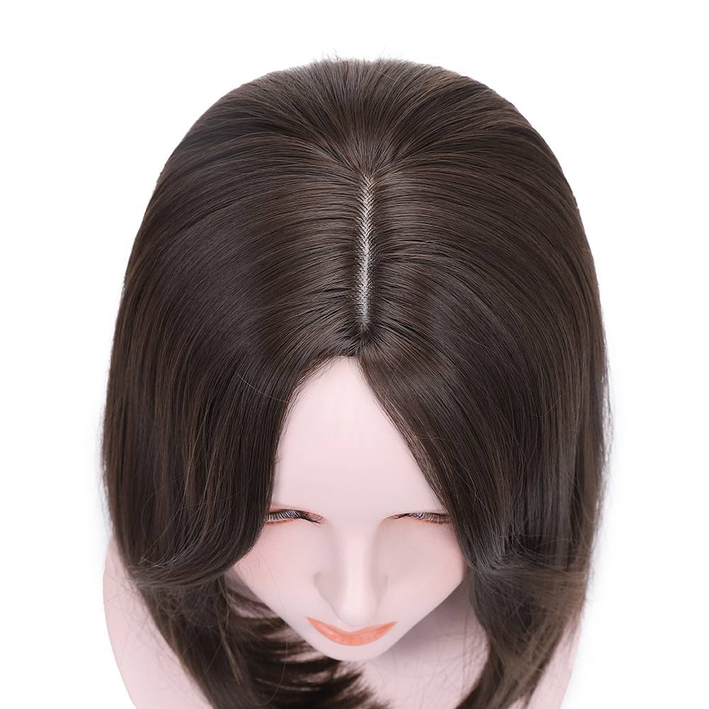 Wigs female short hair fluffy natural buckle grip curly curly hair full wigs and no bangs in the whole wig