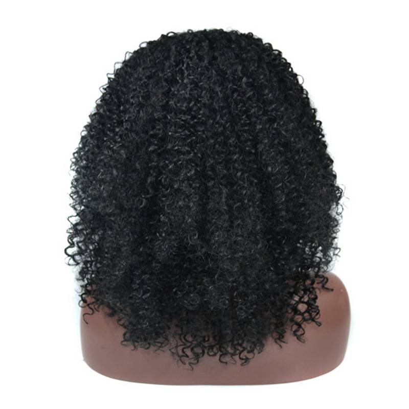 European and American fake head sleeves African black roll fluffy rolled rolled rolled head jacket explosion head JC ladies full wig