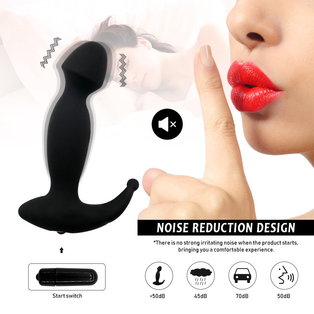 Silicone Vibration Prostate Massager Adult Products Male and Female Shared Masturbator Sexual Stimulation