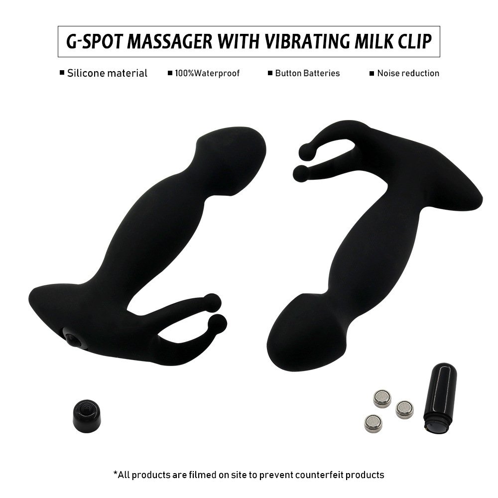 Silicone Vibration Prostate Massager Adult Products Male and Female Shared Masturbator Sexual Stimulation