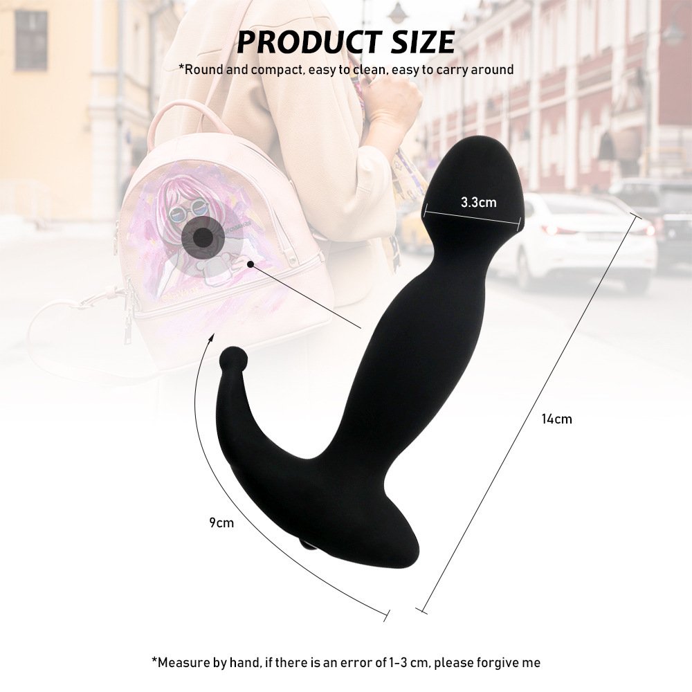 Silicone Vibration Prostate Massager Adult Products Male and Female Shared Masturbator Sexual Stimulation