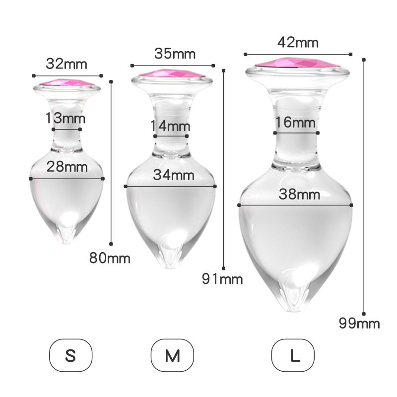 Crystal Sex Toys Adult Games Dildos Bdsm Plug Product Sex Shop Anal Plug Butt Plug