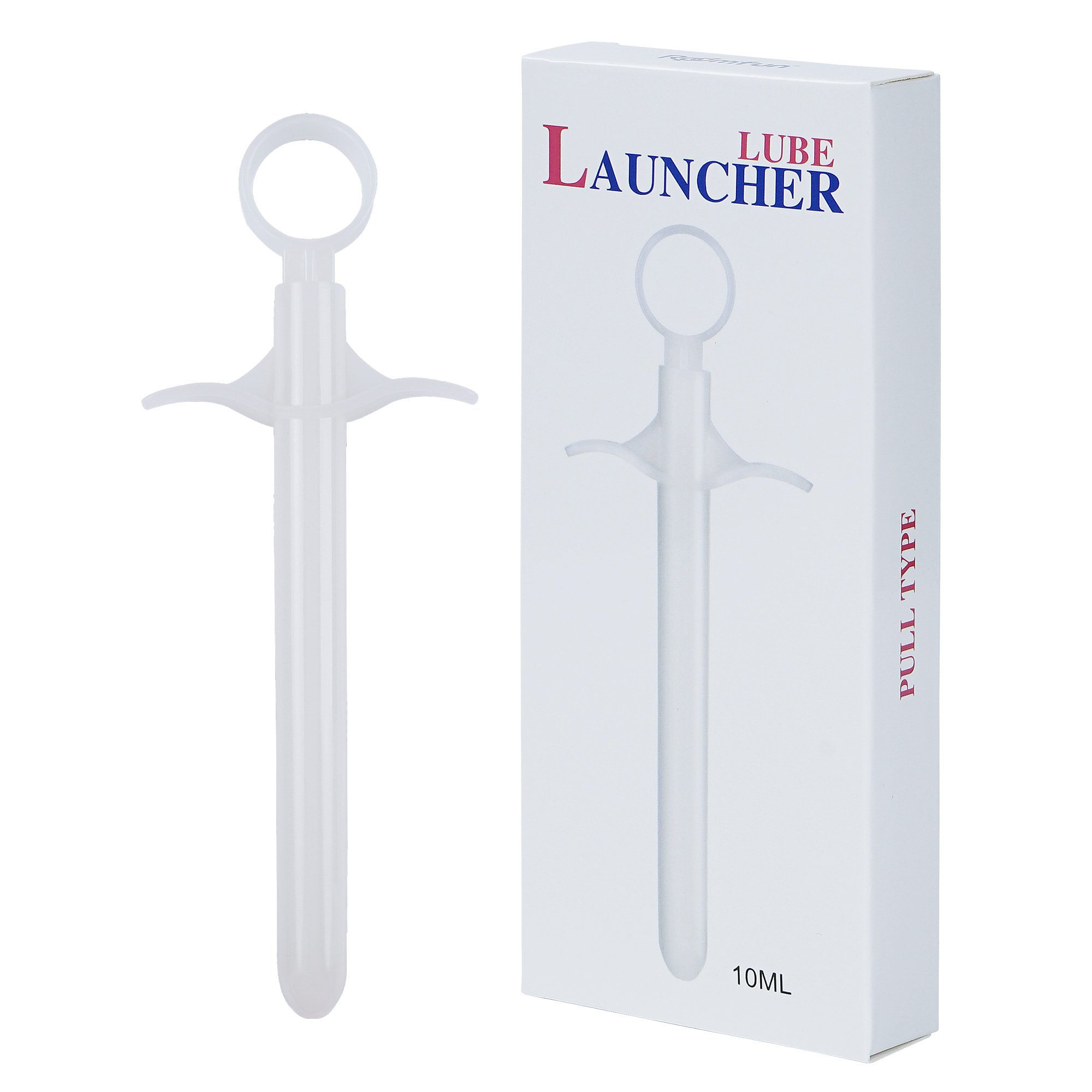 Anal Injection Mini Lube Launcher Oil Injector Syringe Vagina Clean Enema Tube Butt Plug Sex Toys