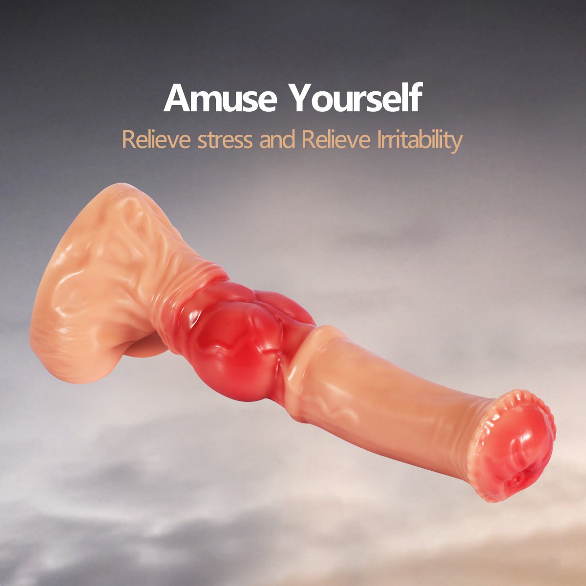 Large Long Equine Cock Anal Plug Mixed Animal Artificial Penis for Dog & Equine Adult Sex Toy Girl Fistfight Made Silicone PVC