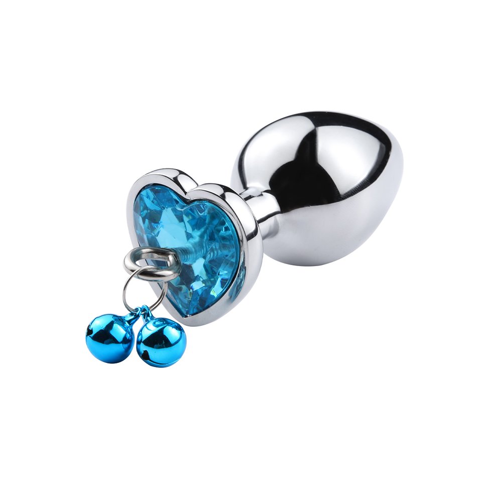 Alloy Anal Plug with 2 Bells Aluminium Metal Butt Plug Sex Toys for Women and Men Juguetes Sexuales Anal Sex Toys
