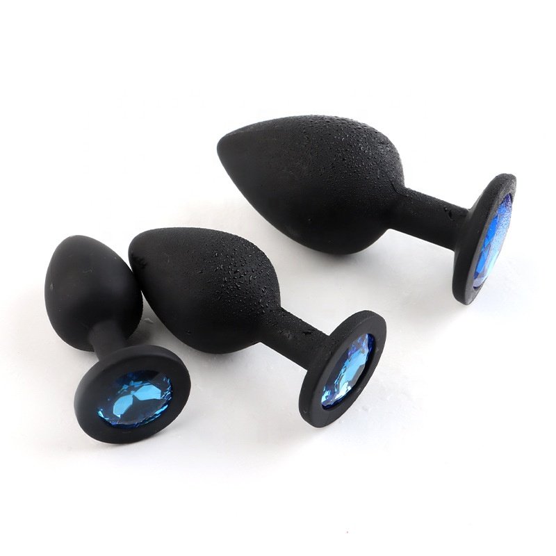 silicone vestibule heart shape anal plug sex toy for men and women saxy toys men anal plug jewel but plug