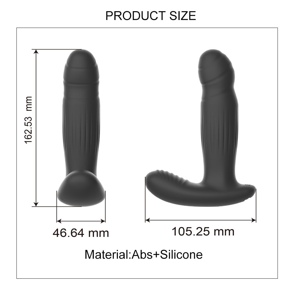7-Frequency Anal Plug Vibrator for Men USB-Powered Adult Sex Toys G-Spot Massage Juguetes Sexuales