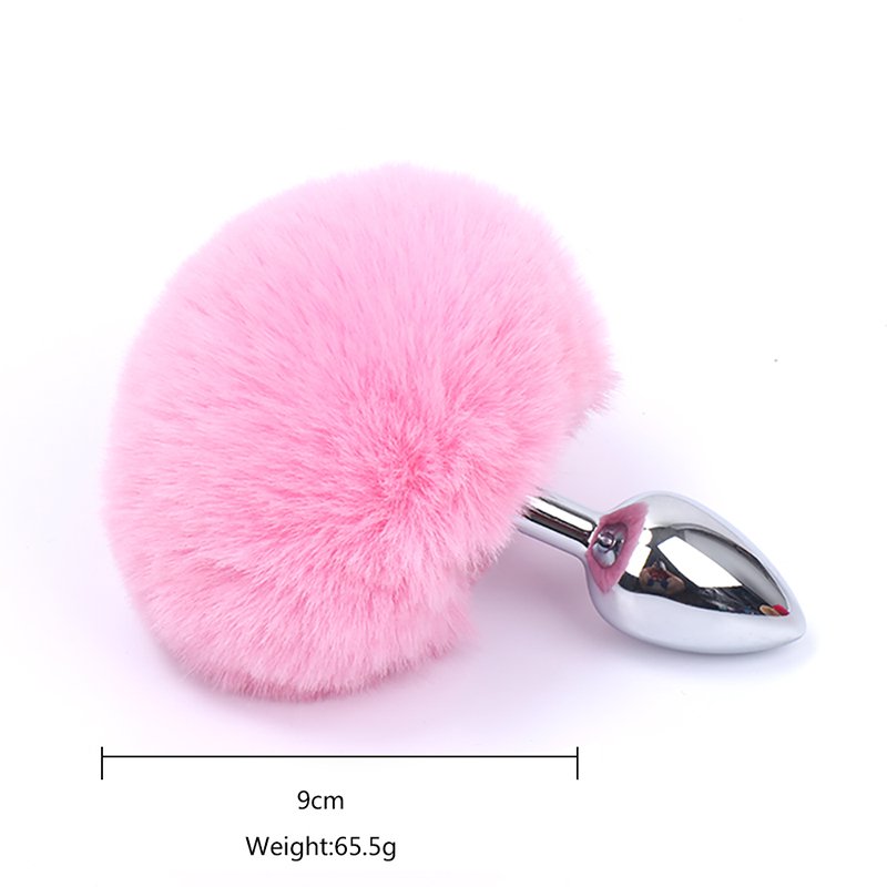 Charming Sexy Rabbit Cosplay Costume Accessory Butt Plug Tail BDSM Set Sex Toys Anal
