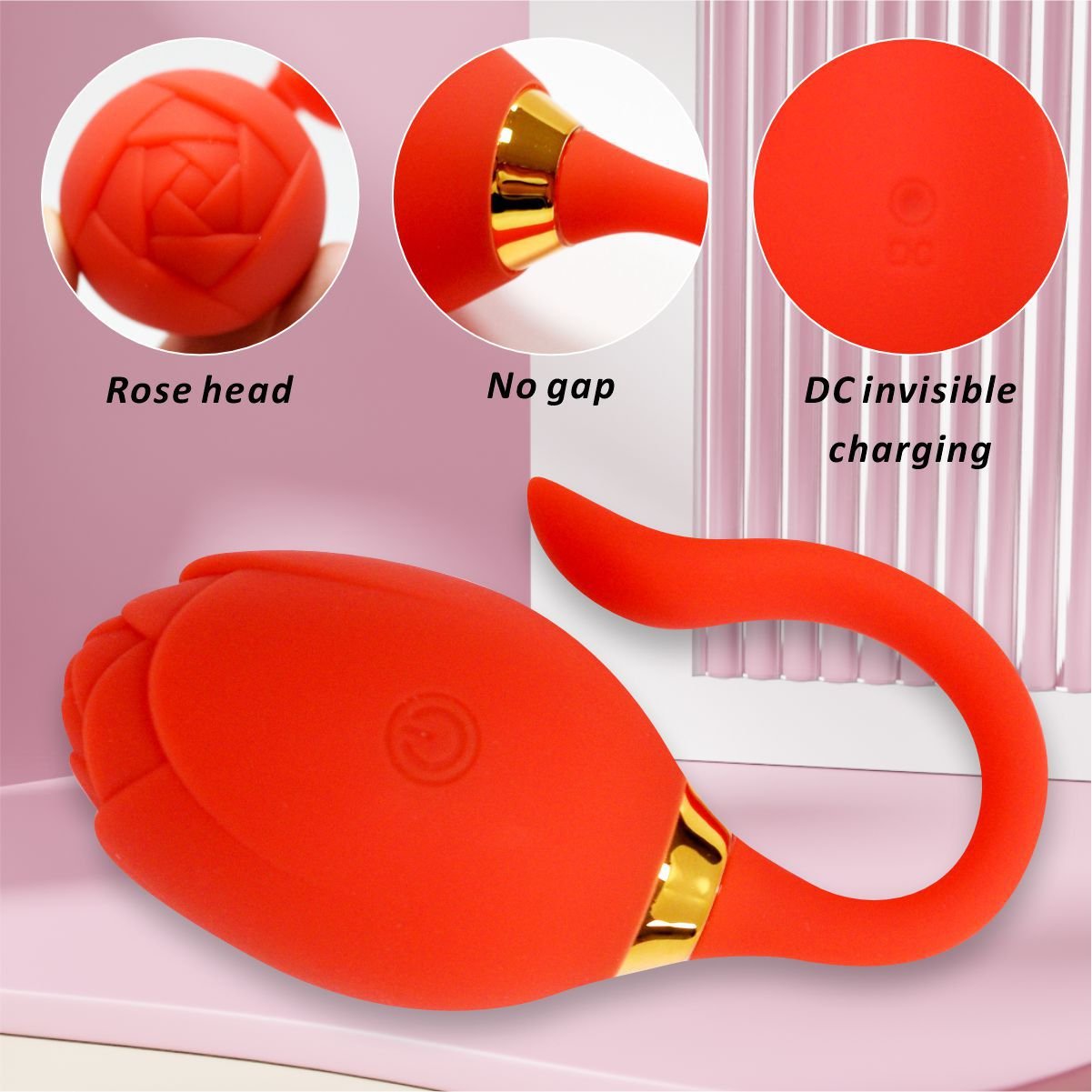 Wholesale Oem Anal Toy App Control Dual Anal Sex Toy Rose Toys Anal Plug Sex Stimulator For Women