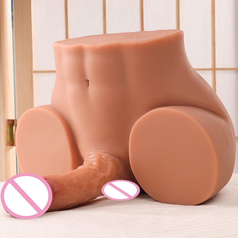 Netphi 10LB Male Sex Doll with Huge Cock Dildo for Female Masturbation and Tight Anal Butt Masturbator for Women Couple Sex Toy