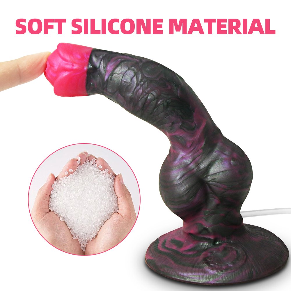 Squirting Dildo Anal Plug Monster Soft Silicone Knot Butt Plugs Ejaculation Anal Sex Toys Vagina Anus Massage Female Masturbator