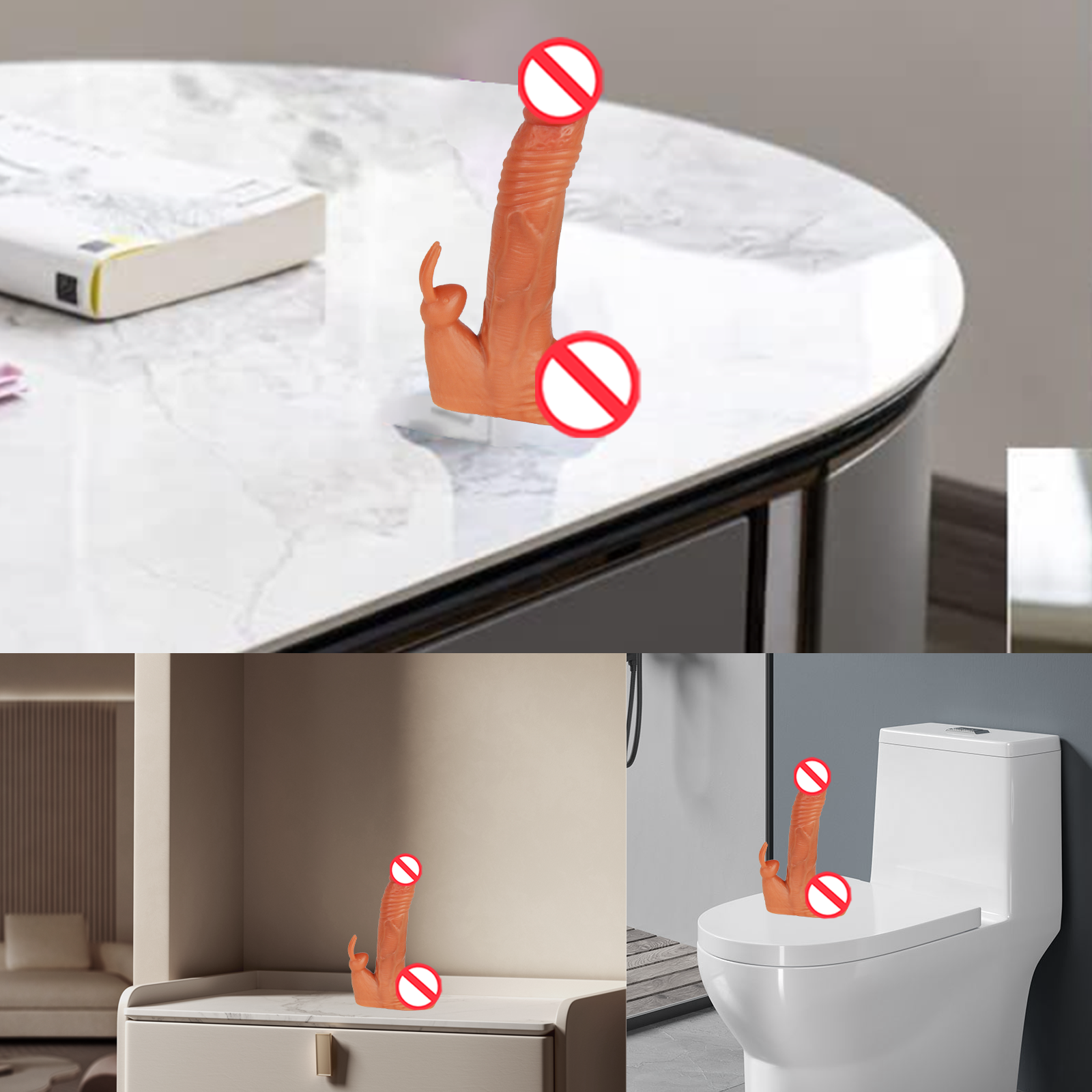 Huge Dildo Female Masturbator Realistic Silicone Anal Penis Clitoral Stimulator Woman Masturbation Adult Sex Toys Suction Cup