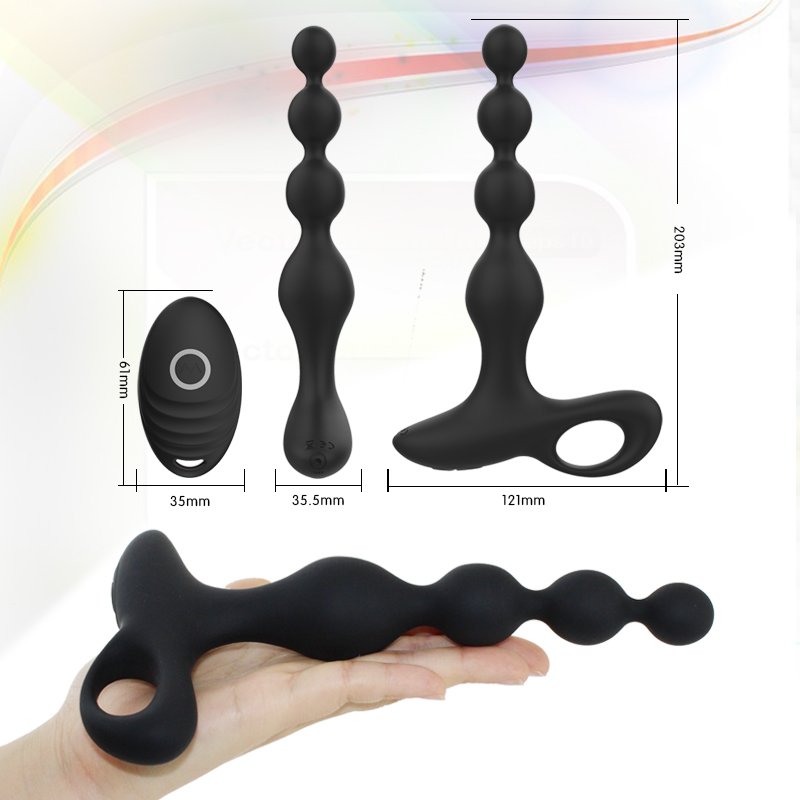 Remote control Anal Plug Men's Prostate Massager Vibrating Anal Expansion Masturbator Adult Product