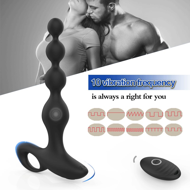 Remote control Anal Plug Men's Prostate Massager Vibrating Anal Expansion Masturbator Adult Product