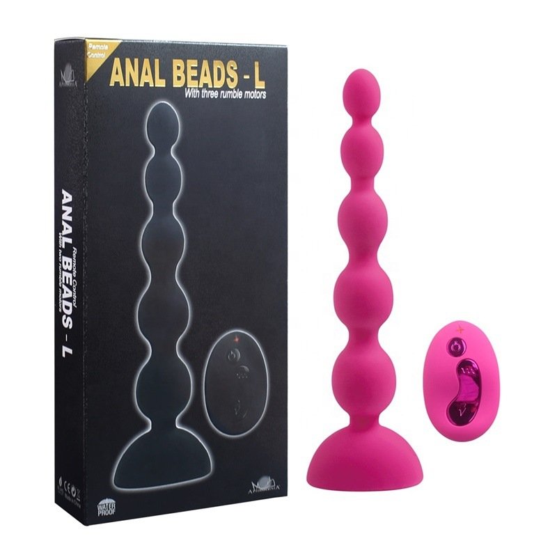 Sax Toys for Man Wholesale Silicone Prostate Massage G Spot Stimulation Wireless Remote Control Vibrating Butt Plugs and Beads