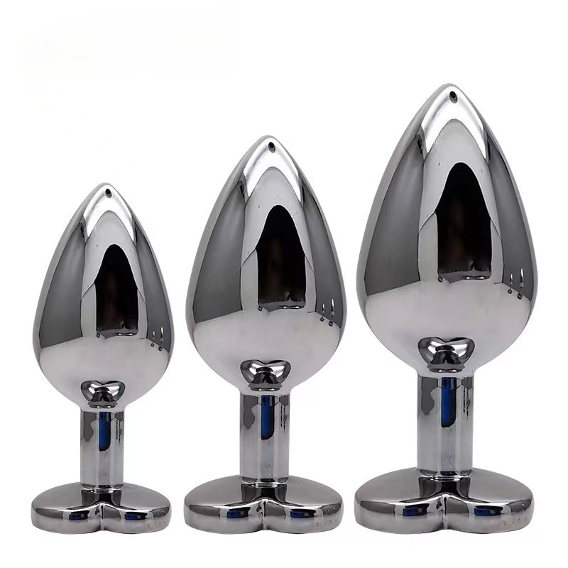 Factory Cheap Price Anal Plug With Jerelry Mental Butt Plug Sex Toys For Men And Woman Anal Butt Plug Adult Toys Sex Shop